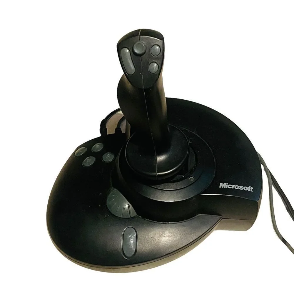 Vintage Microsoft Sidewinder Force Feedback Pro PC Joystick